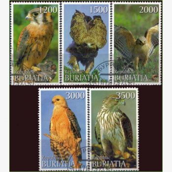FR15852 | Buriácia - Aves de rapina