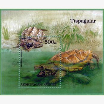 FR17725 | Azerbaijão - Tartaruga-Aligátor