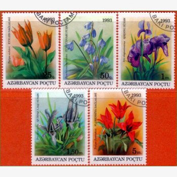 FR18266 | Azerbaijão - Flores