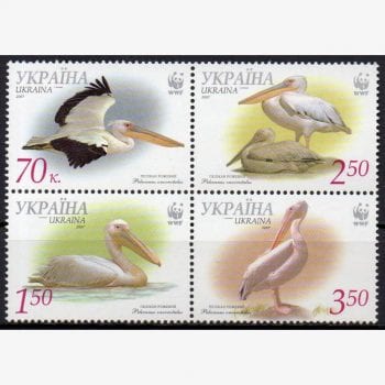 FR6659 | Ucrânia - Aves (WWF)