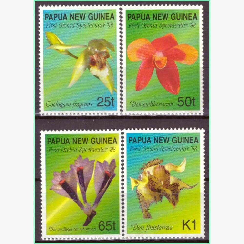 OC10828 | Papua-Nova Guiné - Orquídeas