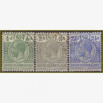 OC11300 | Ilhas Salomão - Rei George V