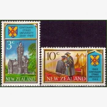 OC14248 | Nova Zelândia - 100 anos da Universidade de Otago
