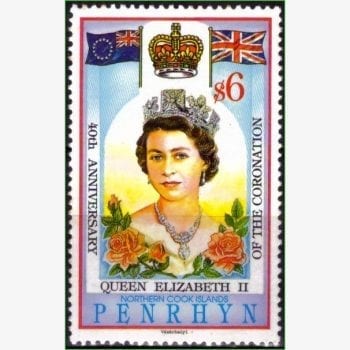 OC14399 | Penrhyn - 40 anos do reinado de Elizabeth II