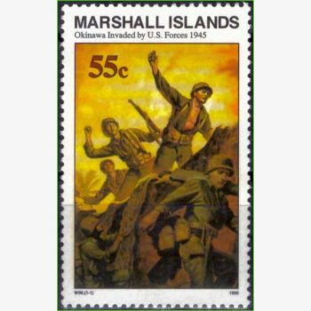 OC14717 | Ilhas Marshall - Invasão de Okinawa - 50 anos