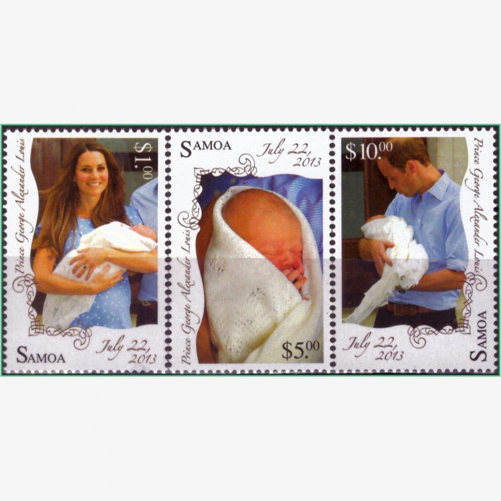 OC14768 | Samoa - Bebê real - Príncipe George