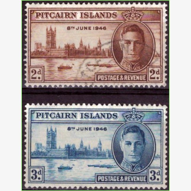 OC15893 | Ilhas Pitcairn - Fim da WWII