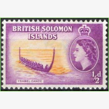 OC15968 | Ilhas Salomão - Canoa Ysabel e Elizabeth II