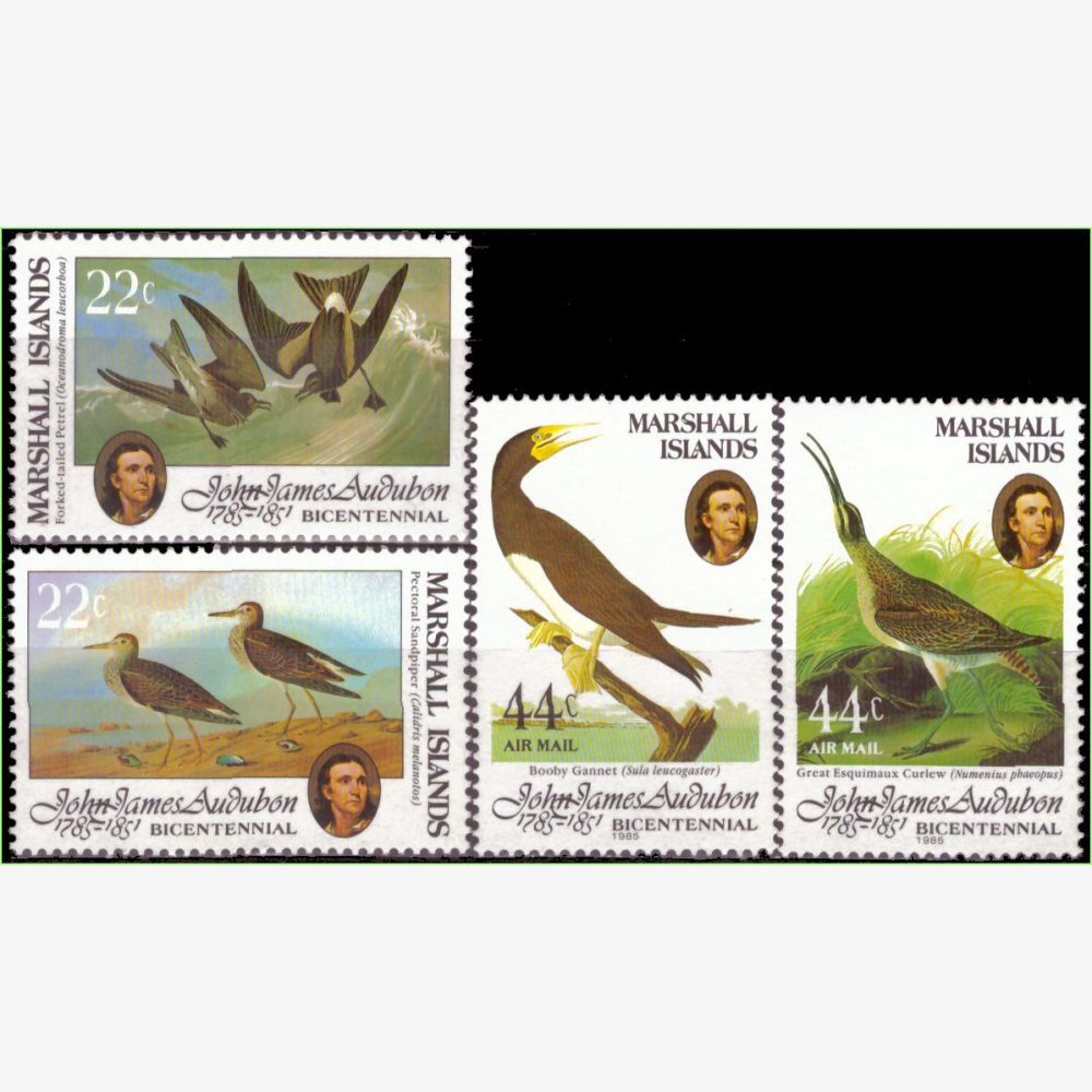 OC16063 | Ilhas Marshall - 200 anos de Audubon