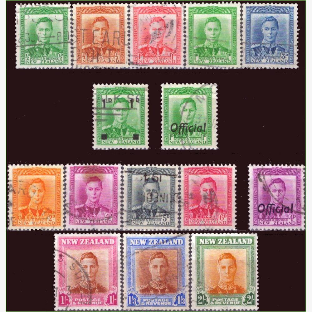 OC16120 | Nova Zelândia - Rei George VI