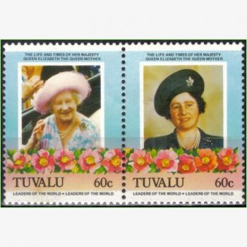 OC16136 | Tuvalu - Rainha Mãe - Elizabeth