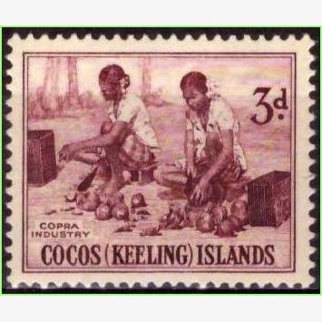 OC16155 | Ilhas Cocos - Indústria do coco