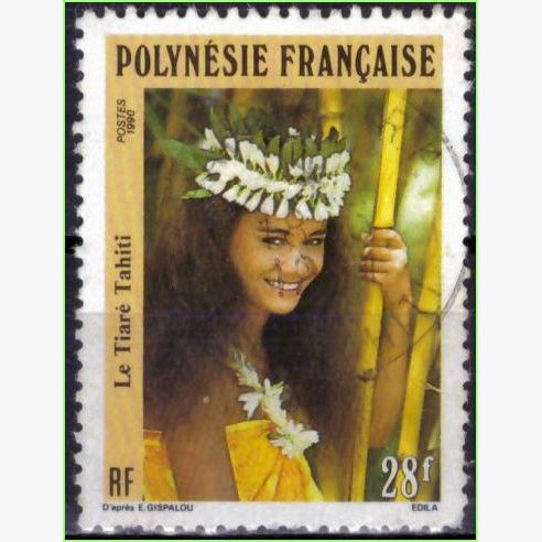 OC16168 | Polinésia Francesa - Tiara de flores