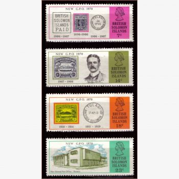 OC16377 | Ilhas Salomão Britânicas - Inauguração da agência dos correios central