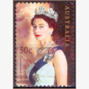 OC16457 | Austrália - Rainha Elizabeth II - 50 anos da coroação