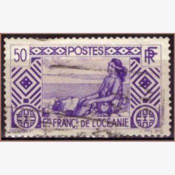 OC16498 | Estabelecimentos Franceses da Oceania - Garota taitiana