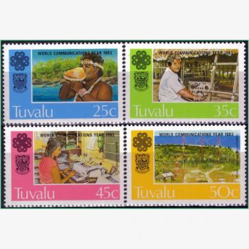 OC16817 | Tuvalu - Ano Mundial das Comunicações