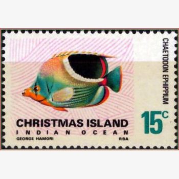 OC17269 | Ilha Christmas - Peixe borboleta
