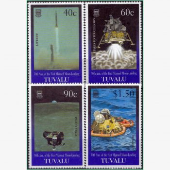 OC17272 | Tuvalu - Apollo 11 - 30 anos do 1º pouso tripulado na lua