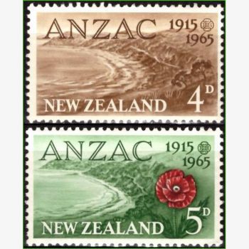 OC18116 | Nova Zelândia - 50 anos - Anzac Day