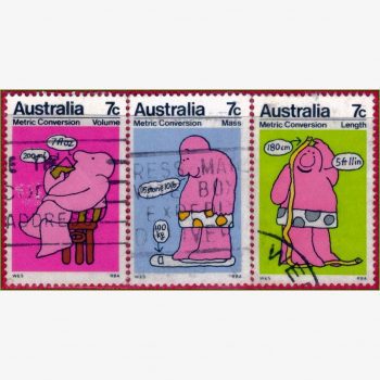 OC18195 | Austrália - Conversão métrica