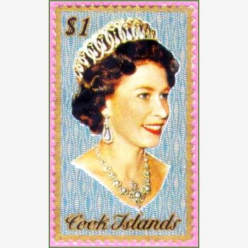OC18274 | Ilhas Cook - Rainha Elizabeth II