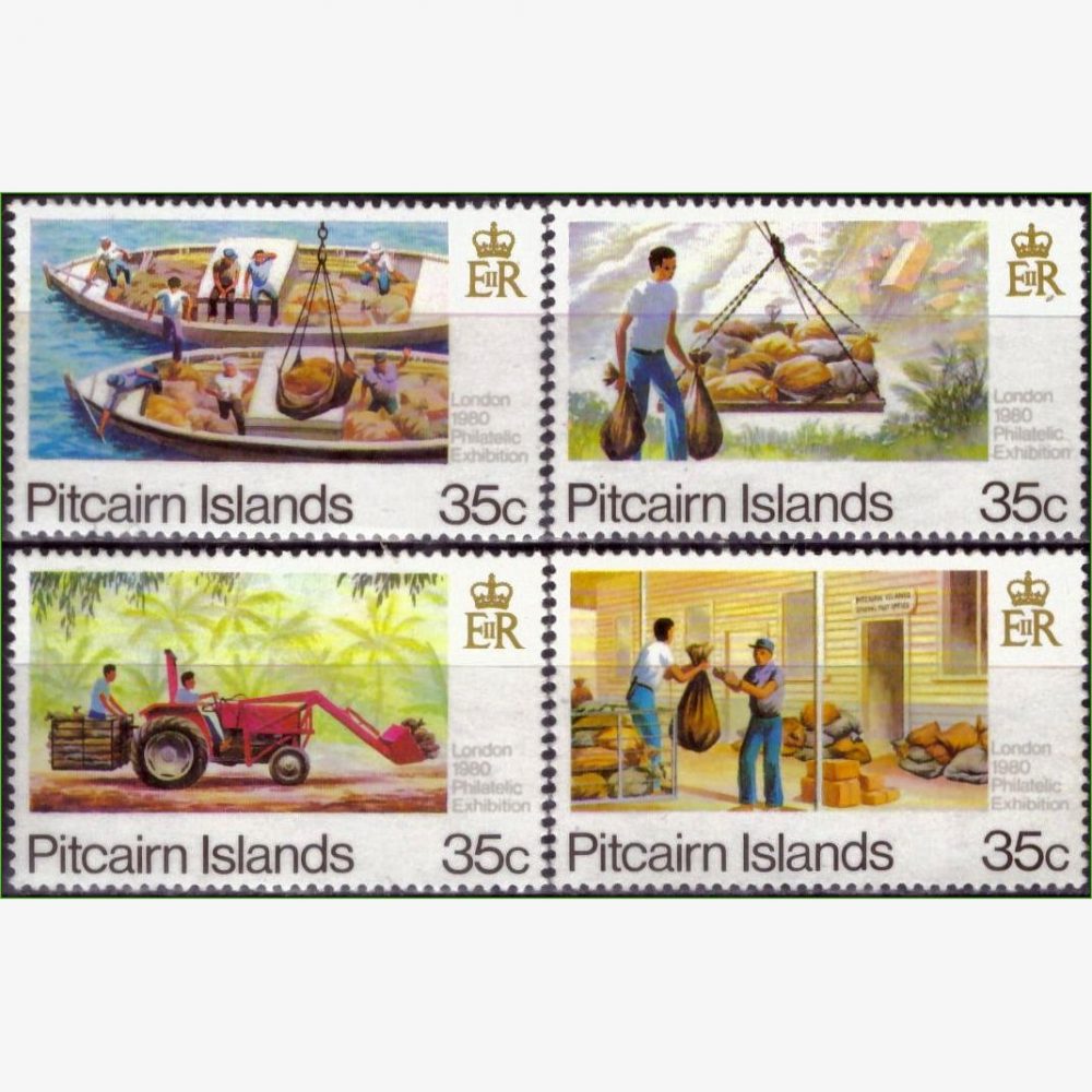 OC18275 | Ilhas Pitcairn - Exibição Internacional de Filatelia