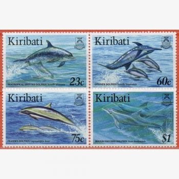 OC6963 | Kiribati - Golfinhos