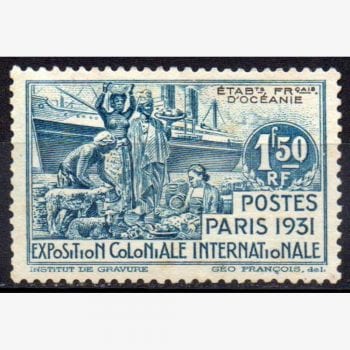 OC9108 | Estabelecimentos Franceses da Oceania - Exposição Colonial Internacional