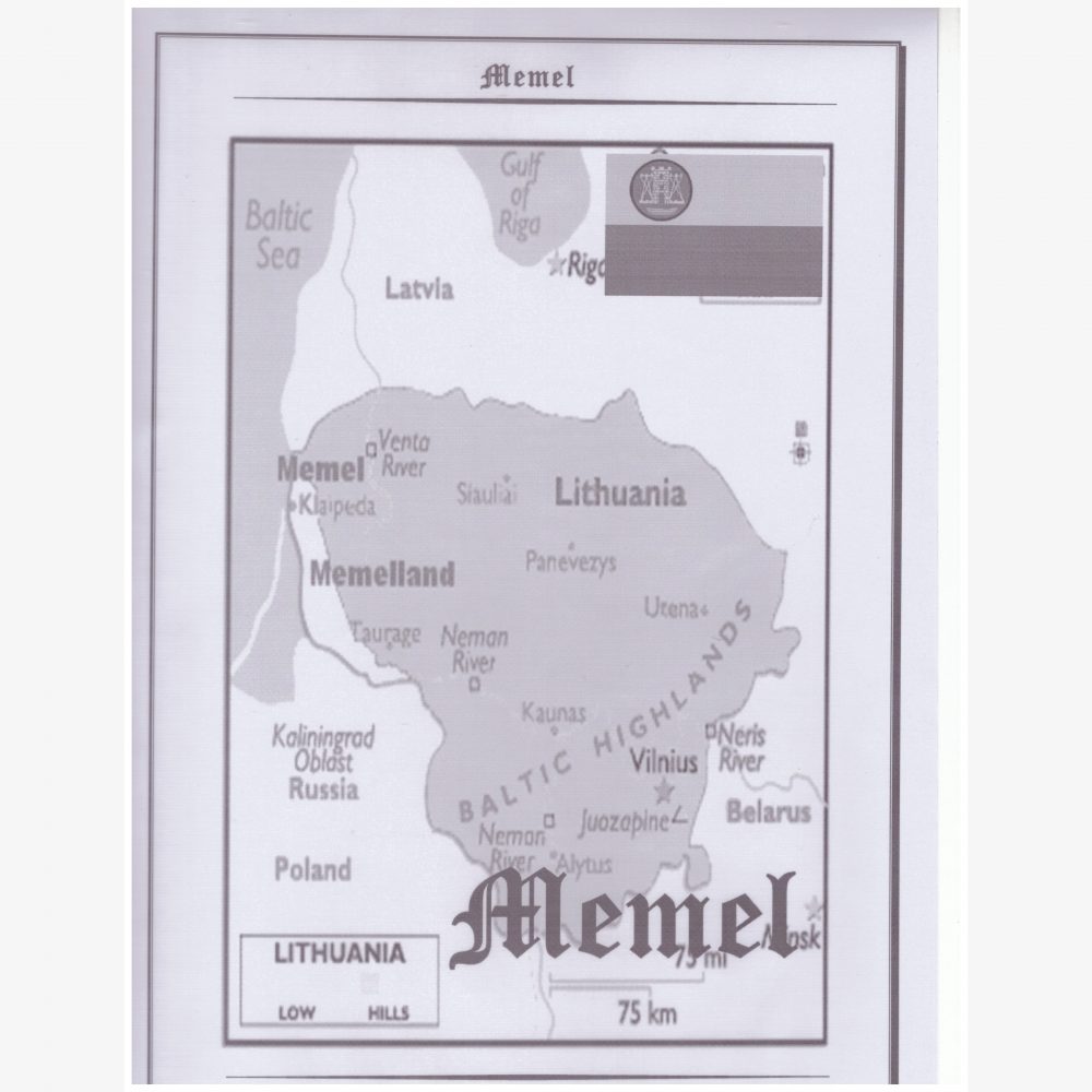 MF16029 | Alemanha - Memel - Álbum completo para selos