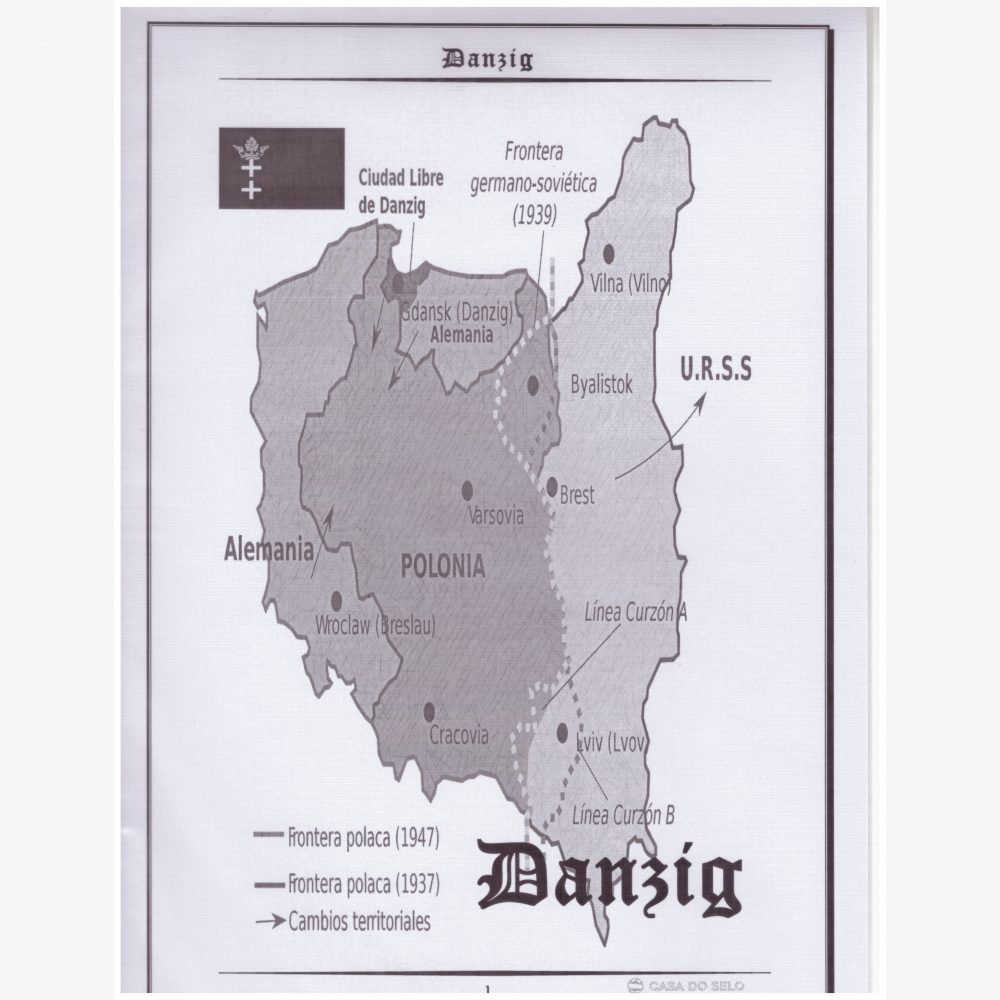 MF16030 | Alemanha - Danzig - Álbum completo para selos