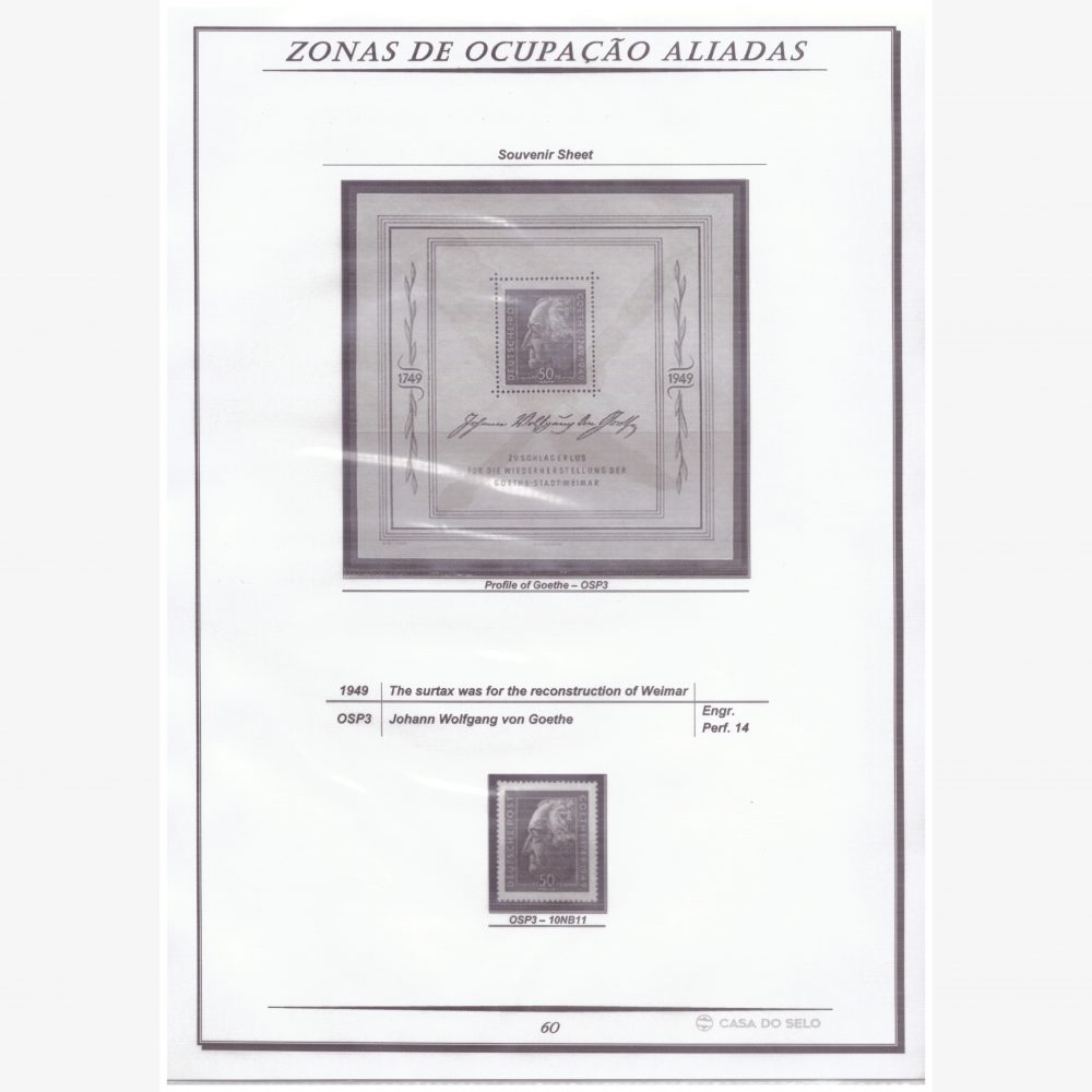 MF17182 | Alemanha - Zonas de Ocupação Aliadas - Álbum completo para selos - Vol. 2