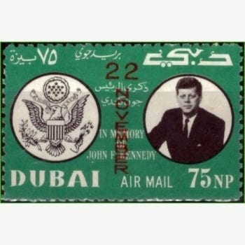 GP13638 | Dubai - 1° ano da morte de John F. Kennedy